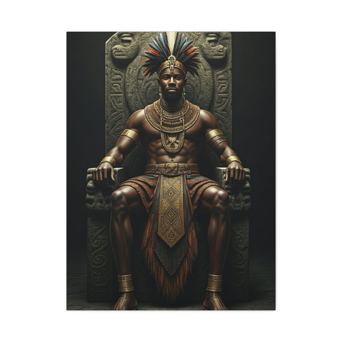 Throne of the Tribal King Wall Art & Canvas Prints