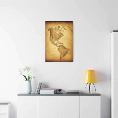 Treasure Island Nautical Map Wall Art & Canvas Prints