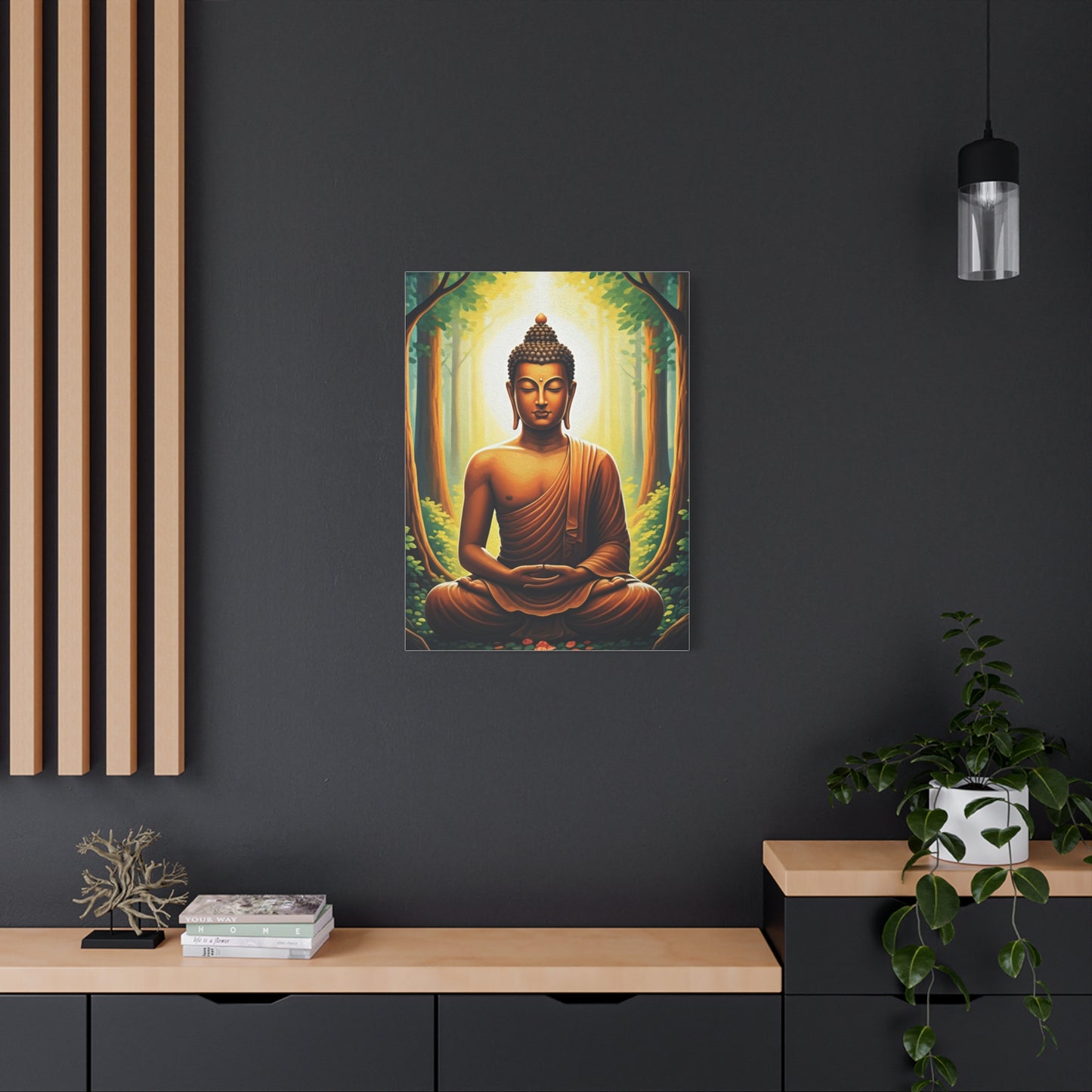 Enlightened Meditation Buddha Wall Art & Canvas Prints