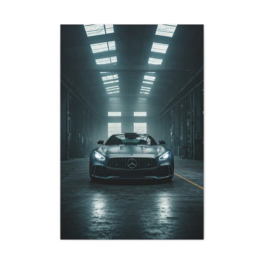 Mercedes AMG GT Mechanical Detailing Scene Wall Art & Canvas Prints