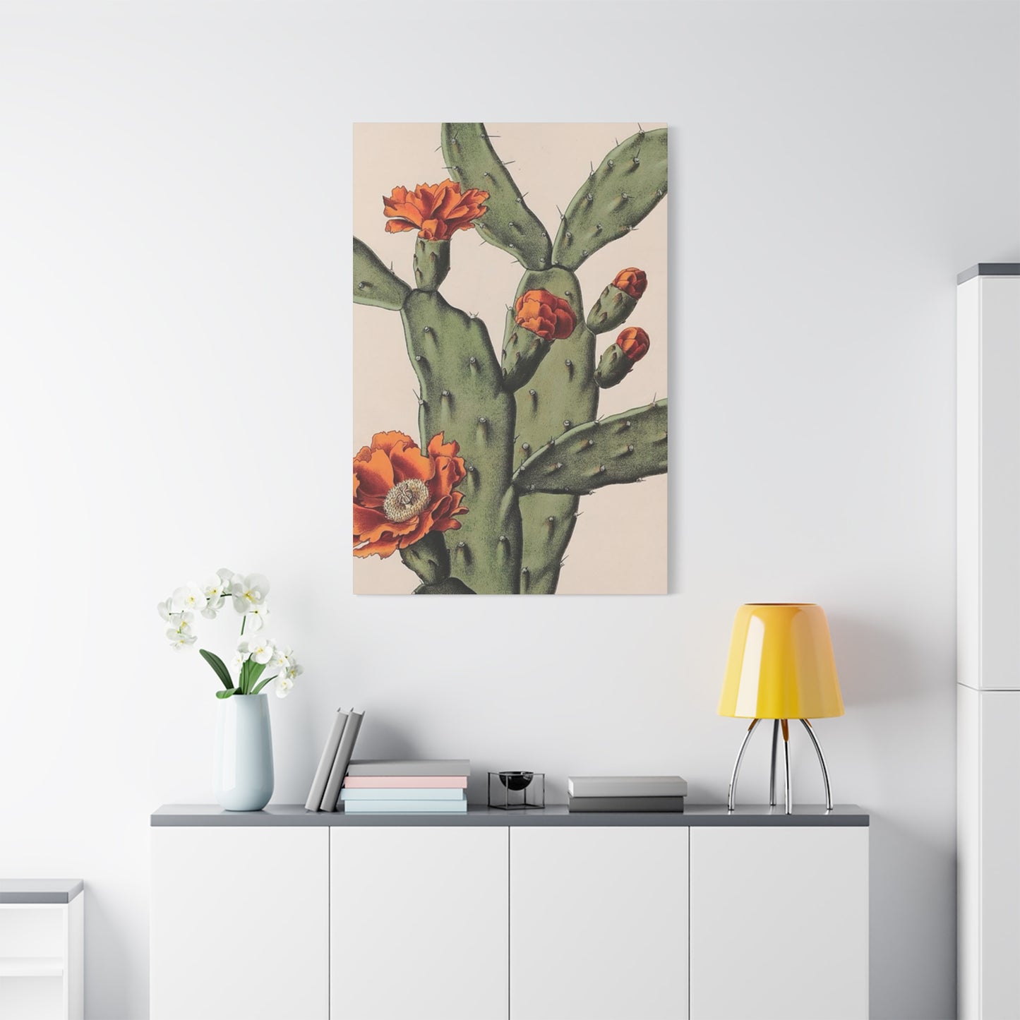Abstract Arizona Flower Cactus Wall Art & Canvas Prints