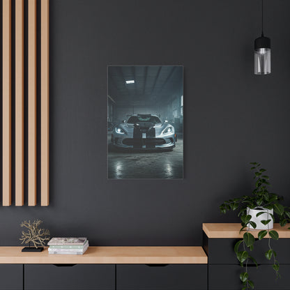 Dodge Viper Performance Build Garage Scene Wall Art & Canvas Prints