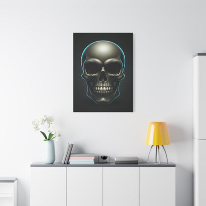 Neon Skull Dominion Wall Art & Canvas Print