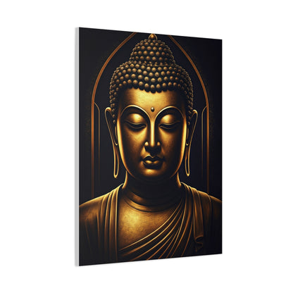 Sacred Circle Buddha Portrait Wall Art & Canvas Prints