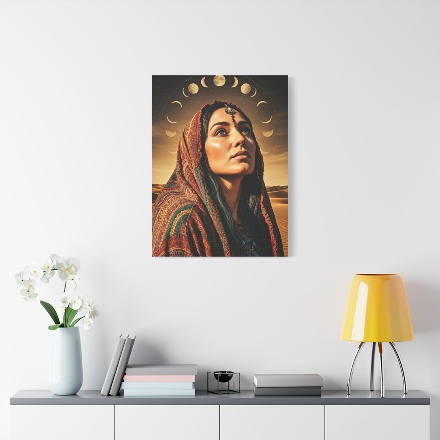 Celestial Bohemian Muse Wall Art & Canvas Prints