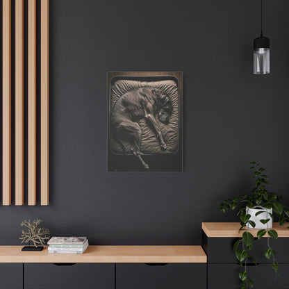 Peaceful Slumber Canine Wall Art & Canvas Print