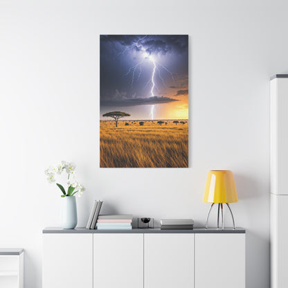 Golden Savannah Horizon Wall Art & Canvas Prints