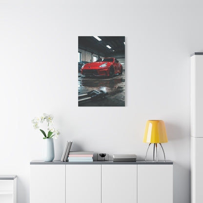 Nissan 370Z Underground Mechanic Garage Wall Art & Canvas Prints