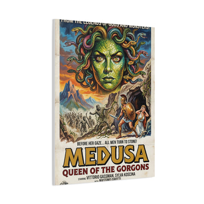 Greek Mythology Medusa Movie Poster Wall Art & Canvas Print