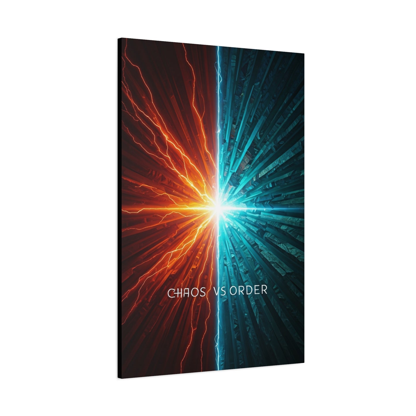 Chaos Versus Order Wall Art & Canvas Prints