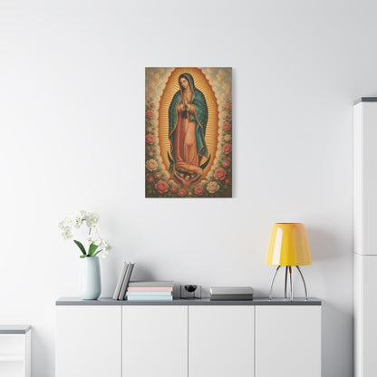 Our Lady of Guadalupe Sacred Icon Wall Art & Canvas Print