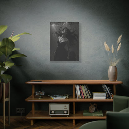 Submerged Black and White Portrait Wall Art & Canvas Print
