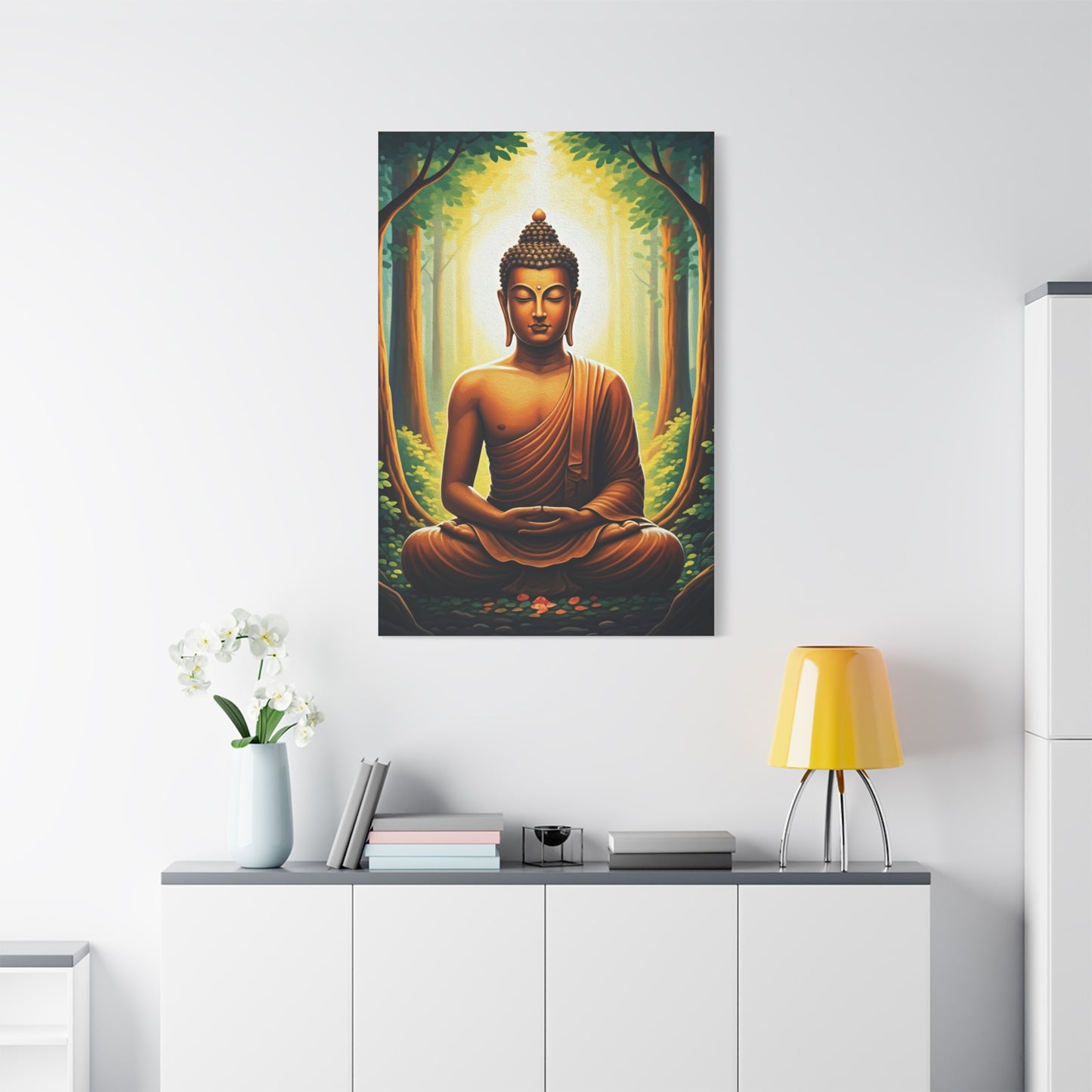Enlightened Meditation Buddha Wall Art & Canvas Prints