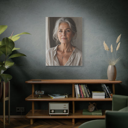 Mature Natural Light Portrait Wall Art & Canvas Print