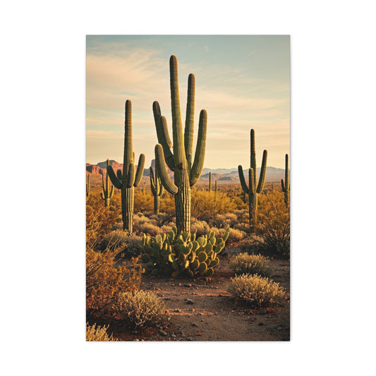 Sonoran Desert Saguaro Field Wall Art & Canvas Prints