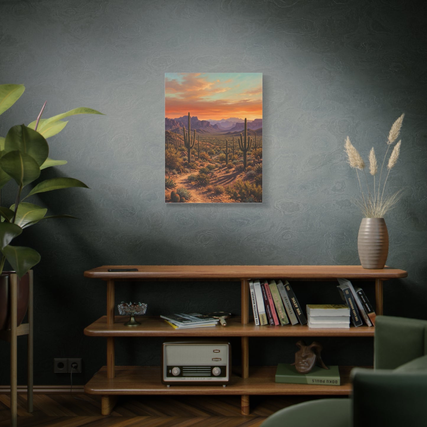 Sonoran Desert Panorama Southwest Wall Art & Canvas Print