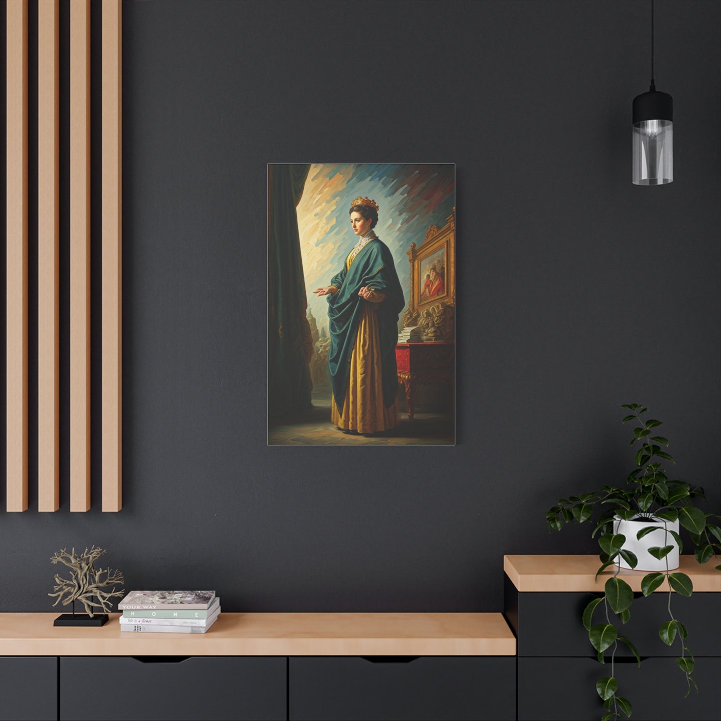 Regal Portrait of a Noblewoman Wall Art & Canvas Prints