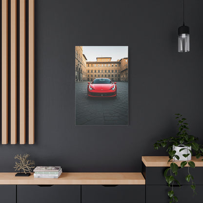 Ferrari 458 Italia Florence Piazza Wall Art & Canvas Prints