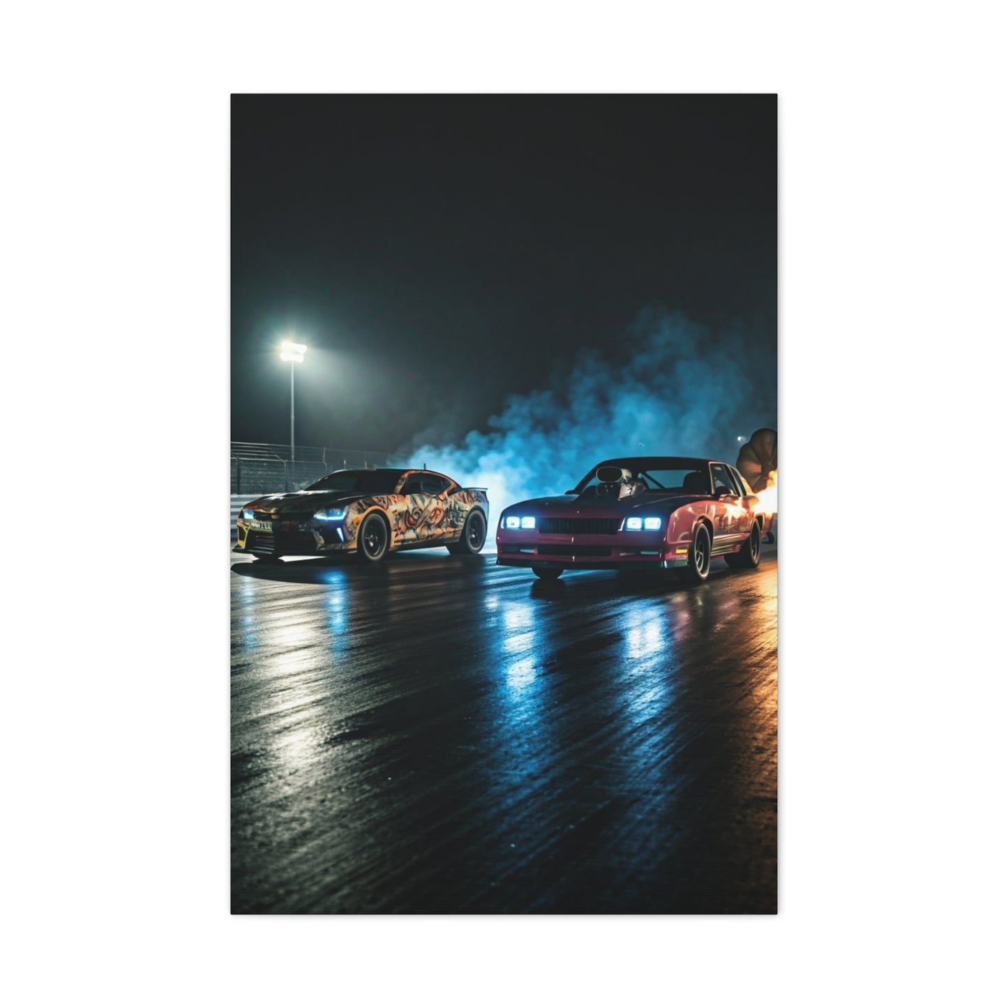Pro Mod Heritage vs Street-Era ZL1 Wall Art & Canvas Prints