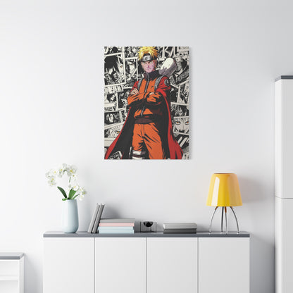 Naruto Sage Mode Poster Wall Art & Canvas Print