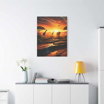 Sunset Wings Over Water Wall Art & Canvas Prints
