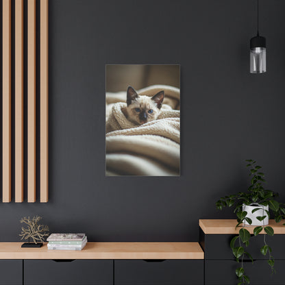 Cozy Kitten Comfort Wall Art & Canvas Prints