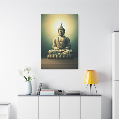 Radiant Harmony Buddha Meditation Wall Art & Canvas Prints