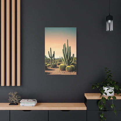Sonoran Desert Cactus Garden Wall Art & Canvas Prints
