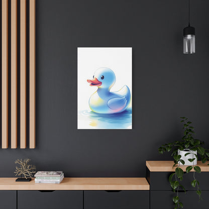 Playful Rubber Duck Bath Wall Art & Canvas Prints