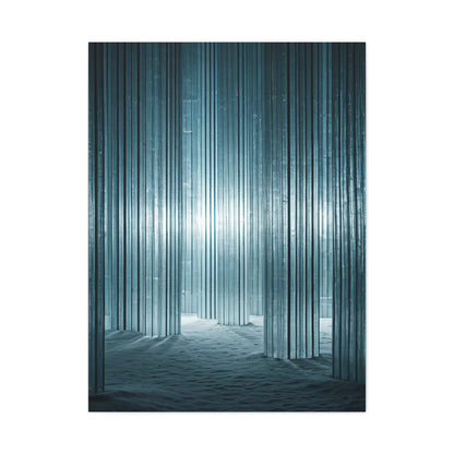 Frozen Light Corridor Wall Art & Canvas Prints