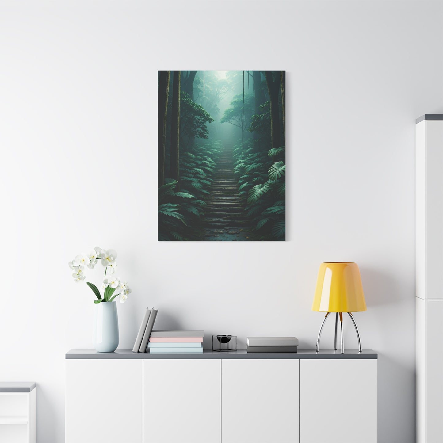 Pathway Through the Mist Wall Art & Canvas Prints