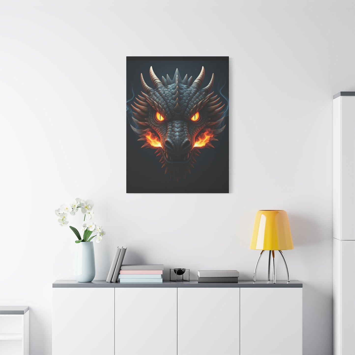 Emberborn Dragon Wrath Wall Art & Canvas Print