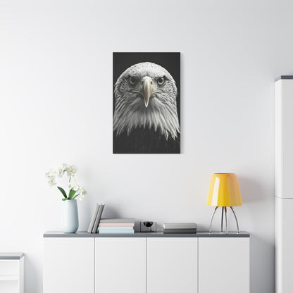 Bald Eagle Power Portrait Wall Art & Canvas Prints