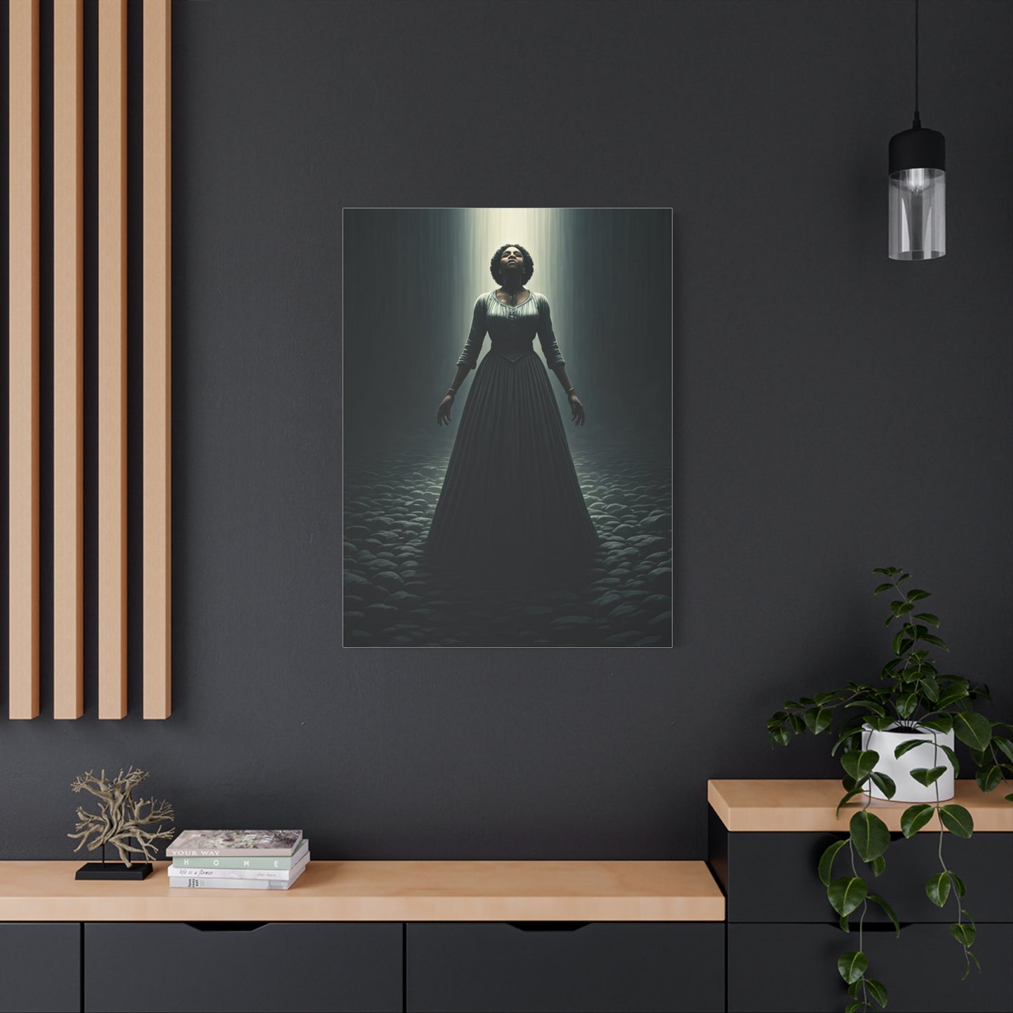 Veil of Silence Portrait Wall Art & Canvas Prints
