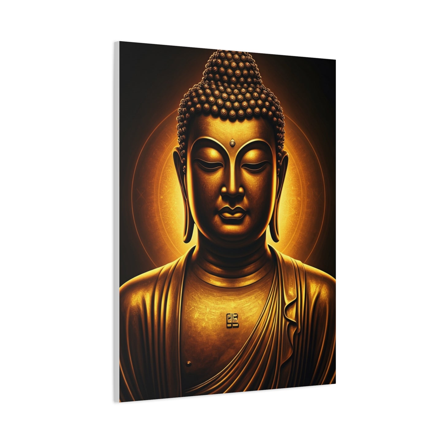 Radiant Halo Enlightenment Buddha Wall Art & Canvas Prints