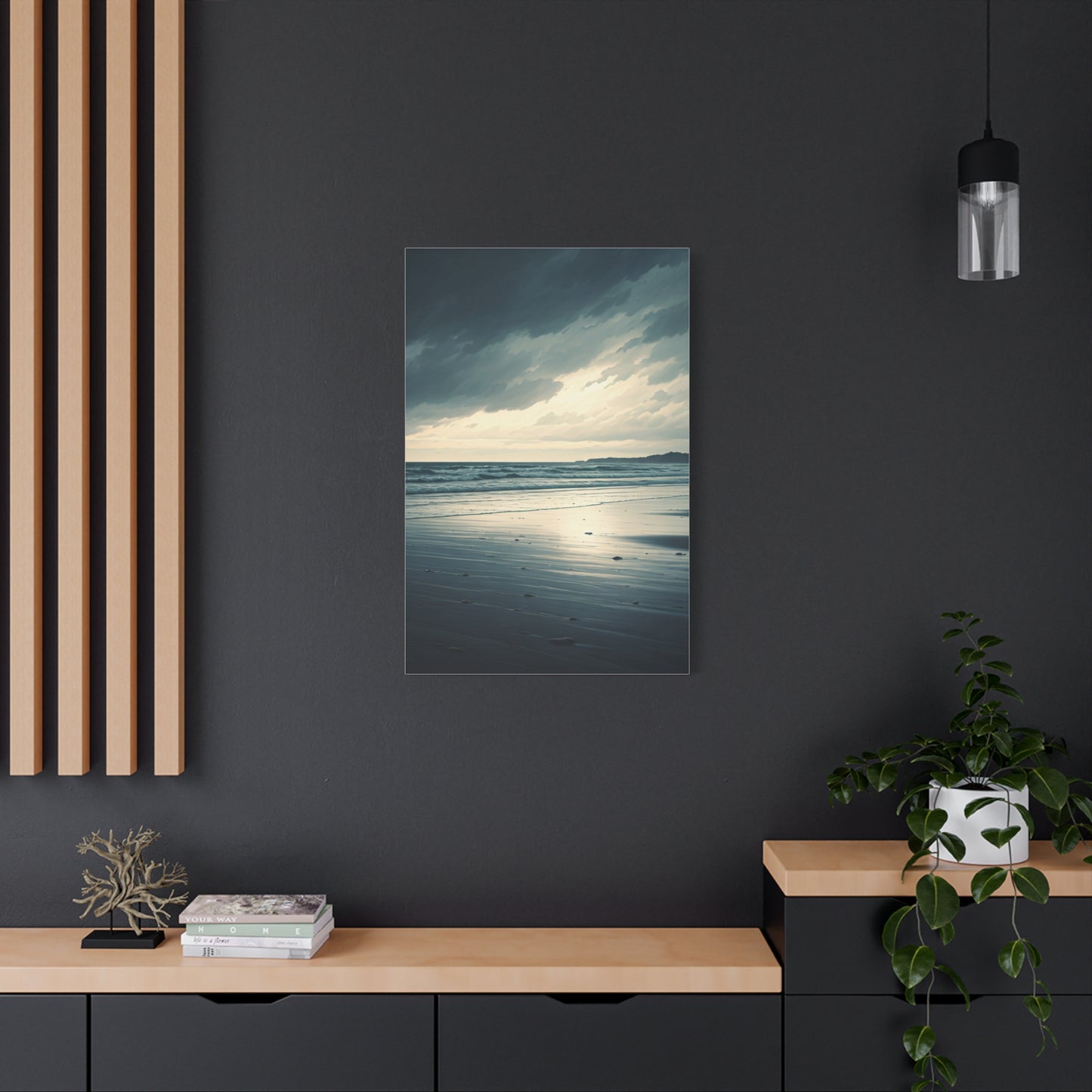 Stormlight Shoreline Calm Wall Art & Canvas Prints