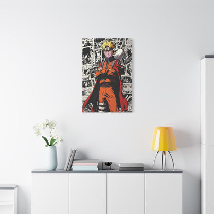 Naruto Sage Mode Poster Wall Art & Canvas Print