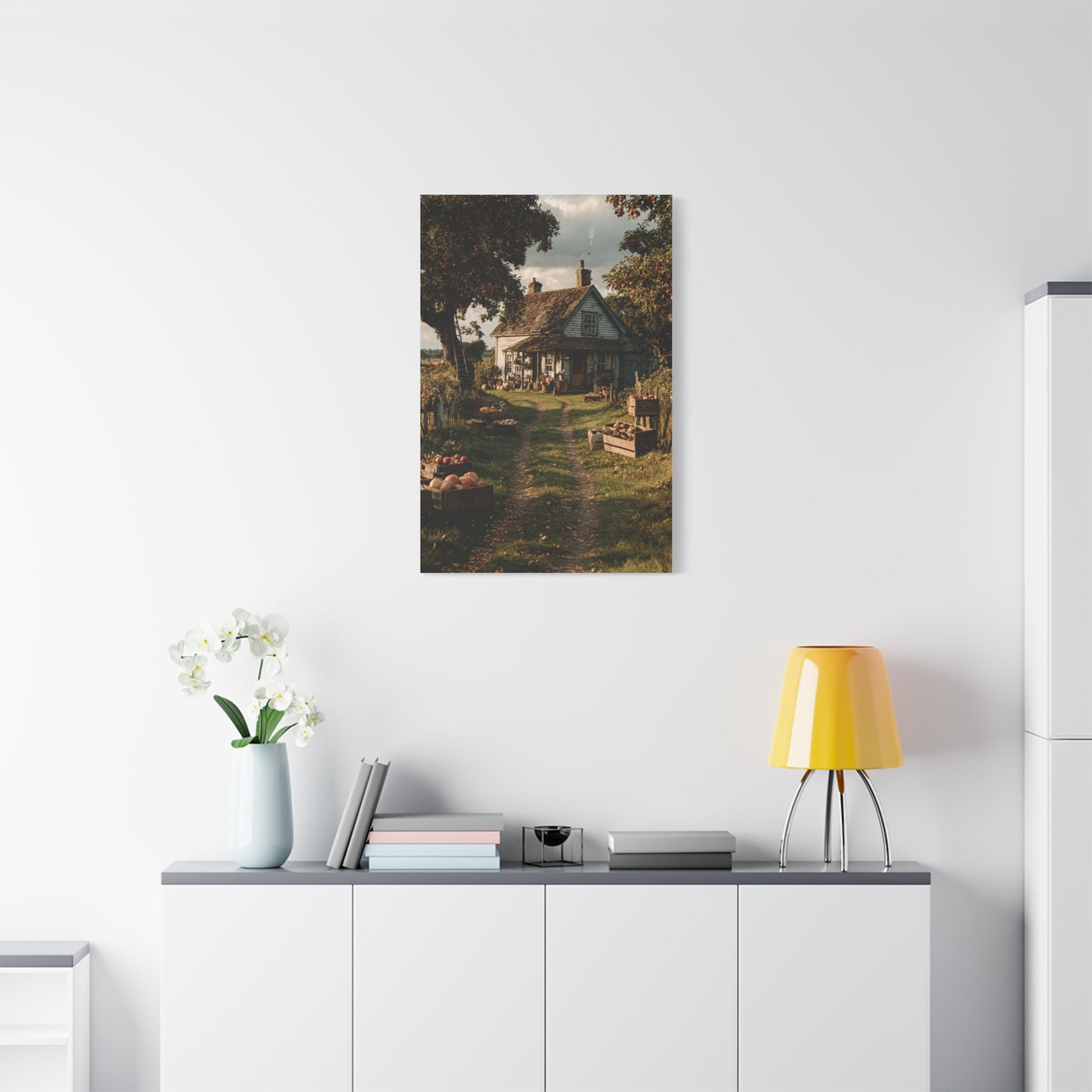 Autumn Orchard Farmhouse Harvest Wall Art & Canvas Print