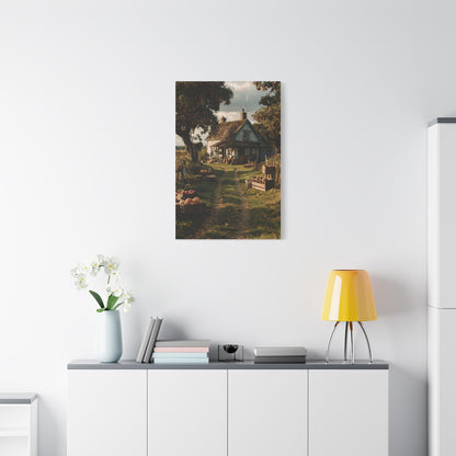 Autumn Orchard Farmhouse Harvest Wall Art & Canvas Print