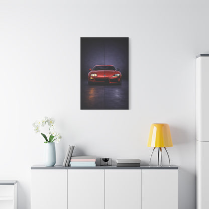Toyota Supra Split Mk4 vs Mk5 Evolution Wall Art & Canvas Prints