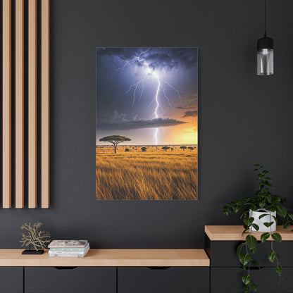 Golden Savannah Horizon Wall Art & Canvas Prints