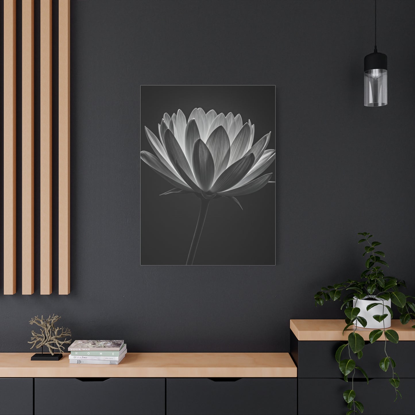 Dramatic Hibiscus Petal Study Wall Art & Canvas Prints