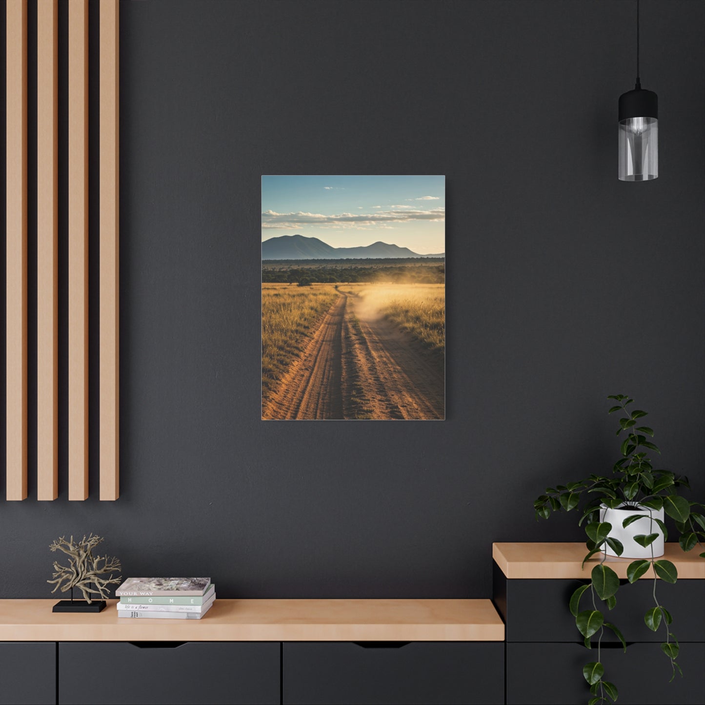 Road Through the Golden Fields Wall Art & Canvas Prints