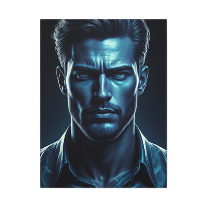 Midnight Resolve Portrait Wall Art & Canvas Prints