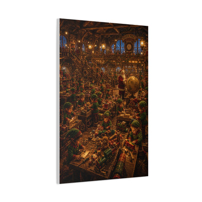 Grand North Pole Workshop Wall Art & Canvas Print