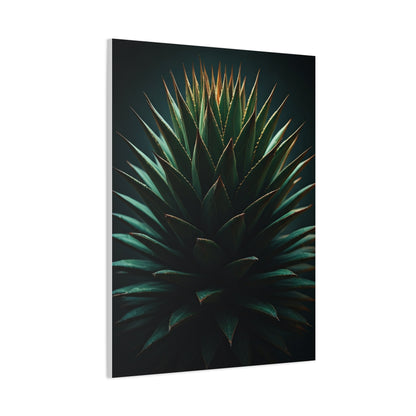 Desert Radiance Agave Sculpture Wall Art & Canvas Prints