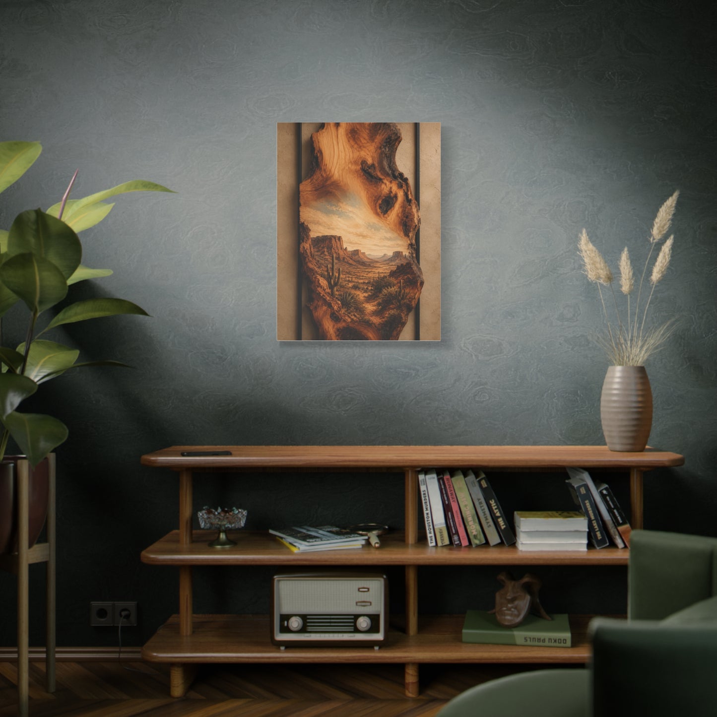 Live Edge Desert Mesa Southwest Wall Art & Canvas Print