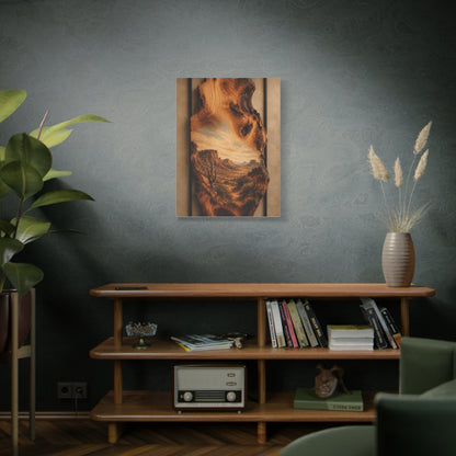 Live Edge Desert Mesa Southwest Wall Art & Canvas Print