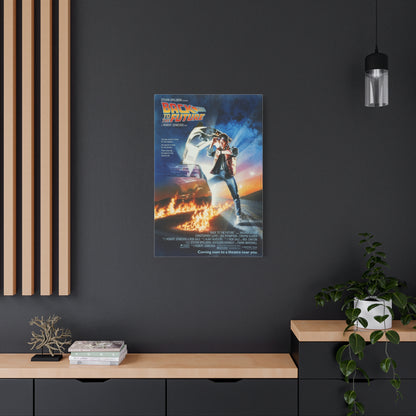 Back to the Future Movie Poster Wall Art & Canvas Print