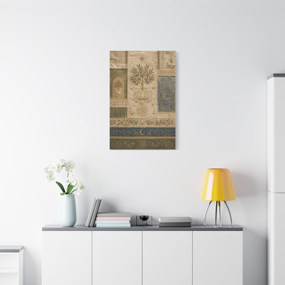Sacred Textile Harmony Wall Art & Canvas Print
